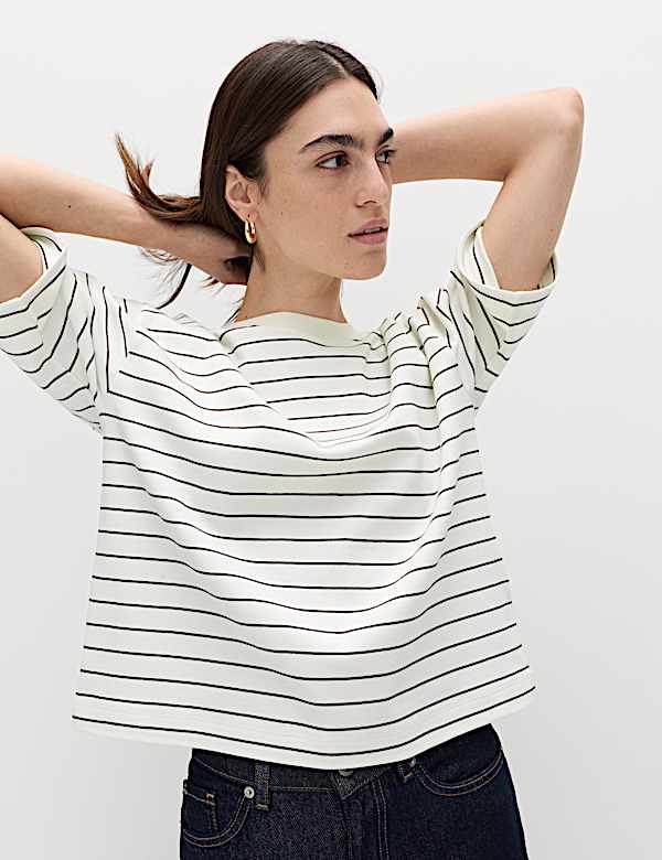 Pure Cotton Heavyweight Boxy T-Shirt