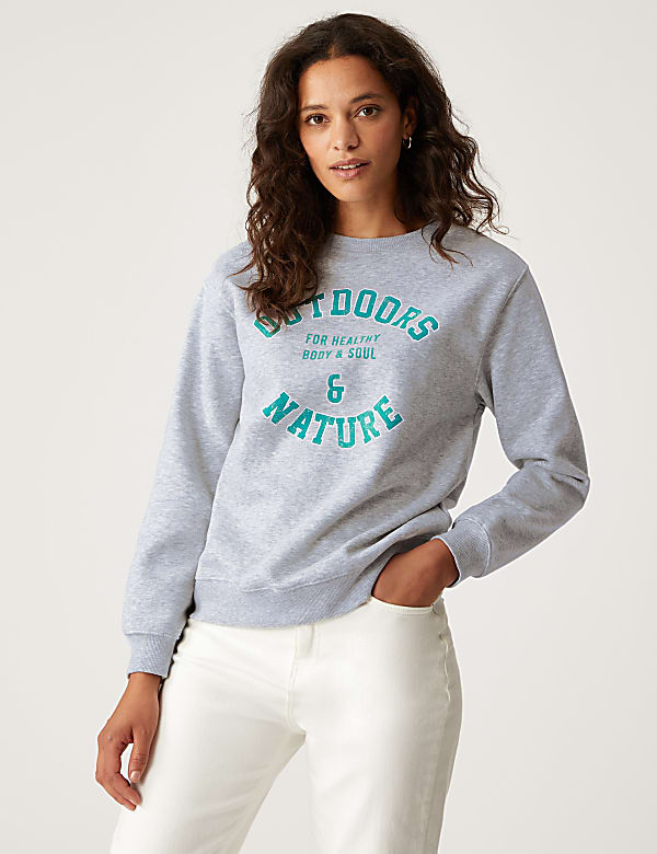 Cotton Rich Sweatshirt