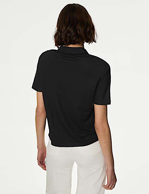 Collared Button Through Shirt