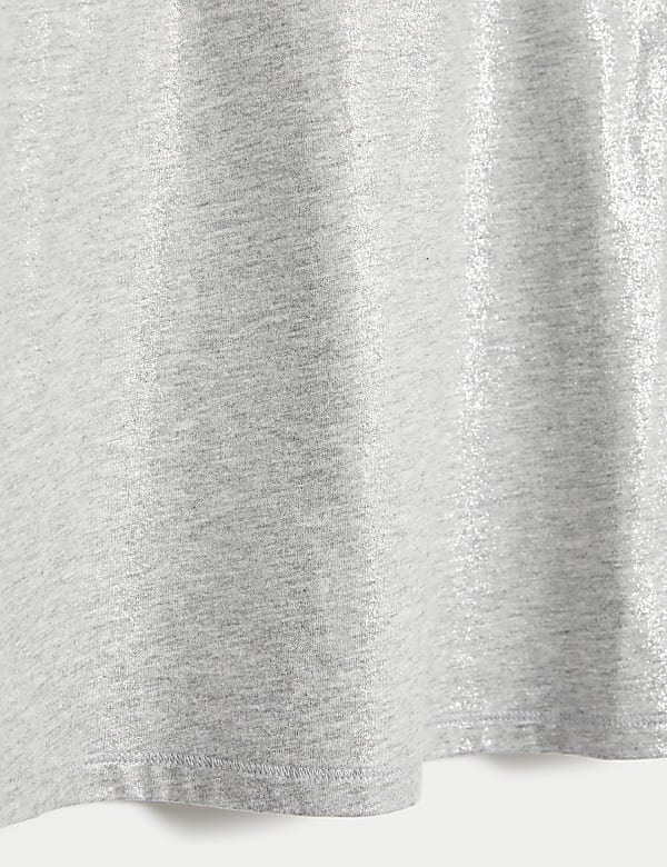 Pure Cotton Metallic T-Shirt