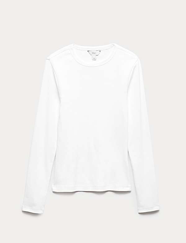 Cotton Rich Ribbed Top - GR