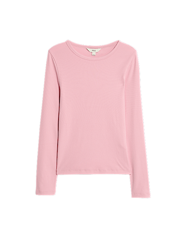 Cotton Rich Ribbed Top