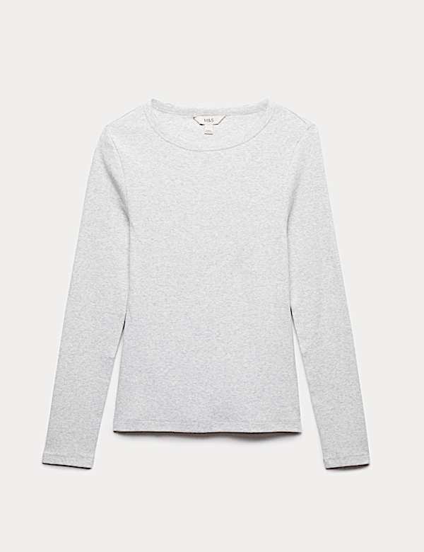 Cotton Rich Ribbed Top - CY