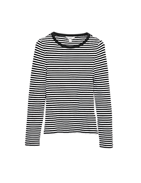 Cotton Rich Ribbed Top