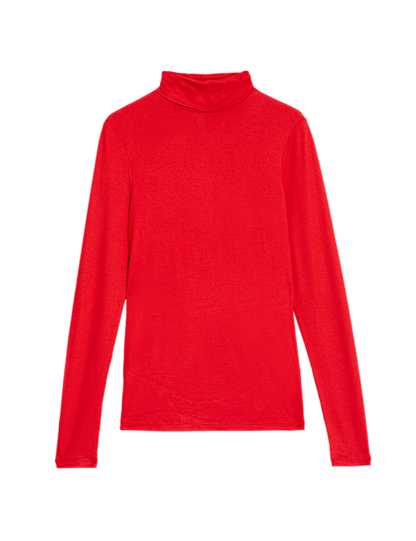 Cosy Funnel Neck Slim Fit Top