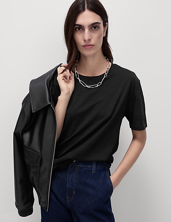 Cotton Modal Relaxed T-Shirt
