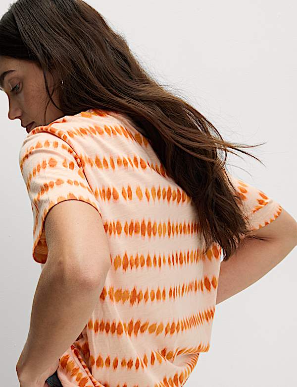Cotton Modal Blend Printed T-Shirt