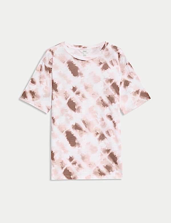 Cotton Modal Blend Printed T-Shirt - JO
