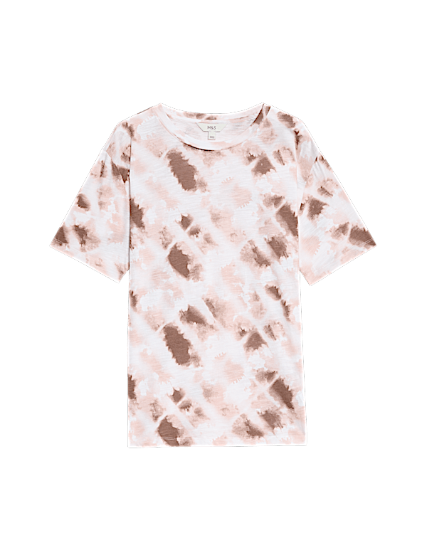 Cotton Modal Blend Printed T-Shirt