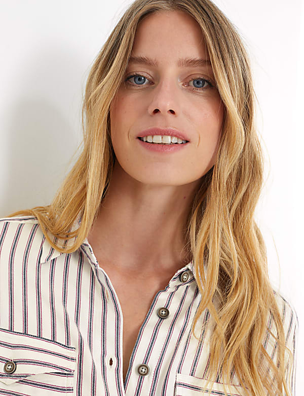 Striped Relaxed Fit Shirt