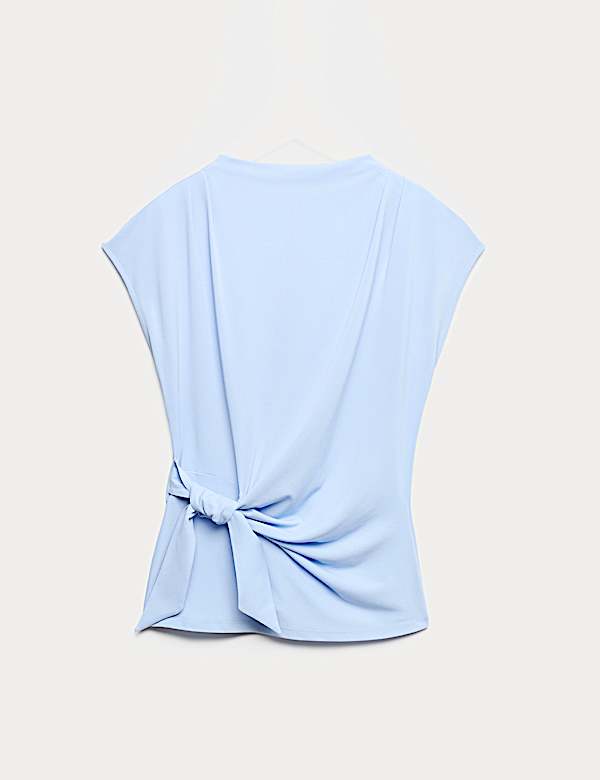 Sleeveless Knot Detail Top - RS