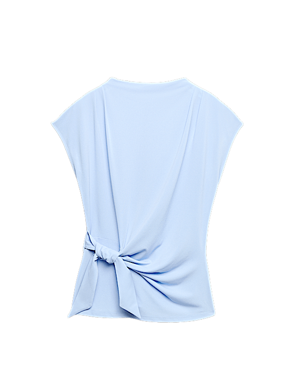 Sleeveless Knot Detail Top