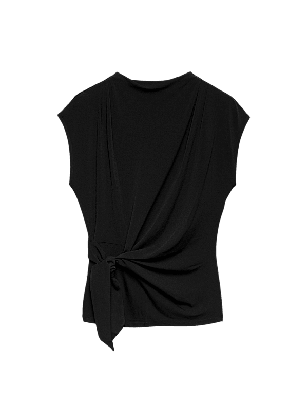 Sleeveless Knot Detail Top