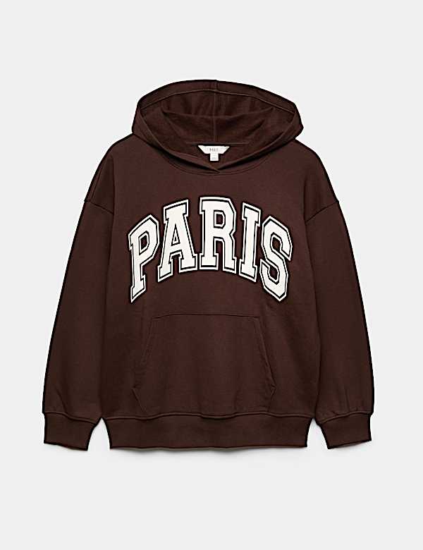 Cotton Rich Graphic Hoodie - AU