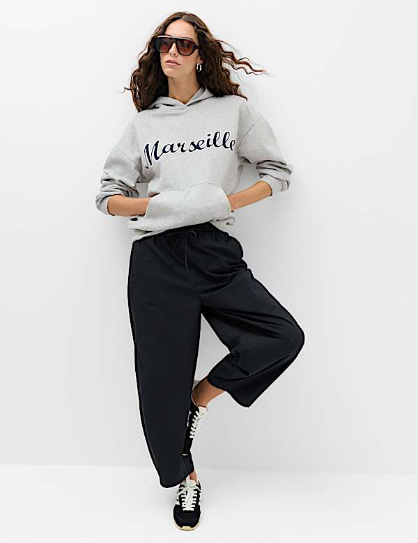 Cotton Rich Graphic Hoodie - NZ