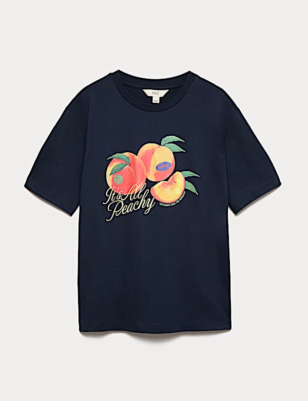 Pure Cotton Oversized Graphic T-Shirt - CZ