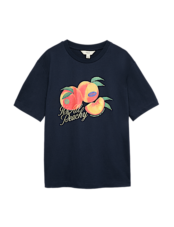 Pure Cotton Oversized Graphic T-Shirt