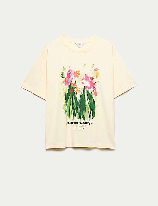 T-shirt graphique coupe extra-large 100 % coton - CA