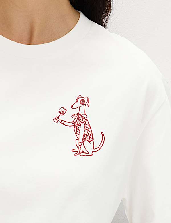 Oversized T-shirt &mu;&epsilon; &sigma;&tau;ά&mu;&pi;&alpha; &alpha;&pi;ό 100% &beta;&alpha;&mu;&beta;ά&kappa;&iota; - GR