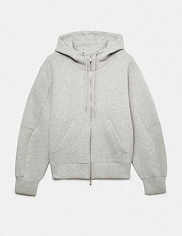 Scuba Zip Through Hoodie - CY