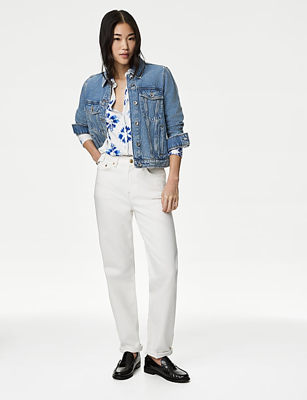 Printed Collared Shirt