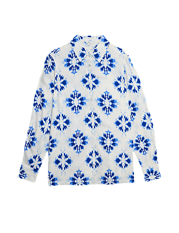 Printed Collared Shirt