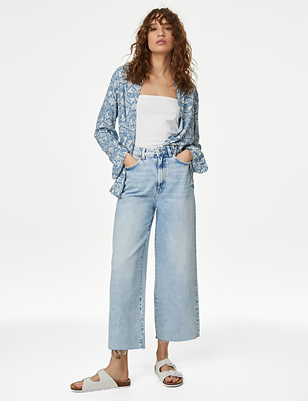 Printed Collared Shirt