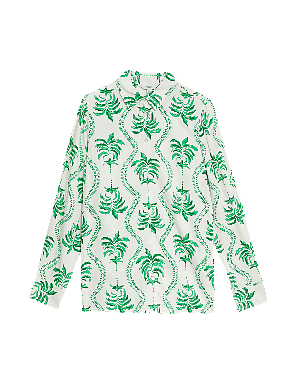 Printed Collared Shirt