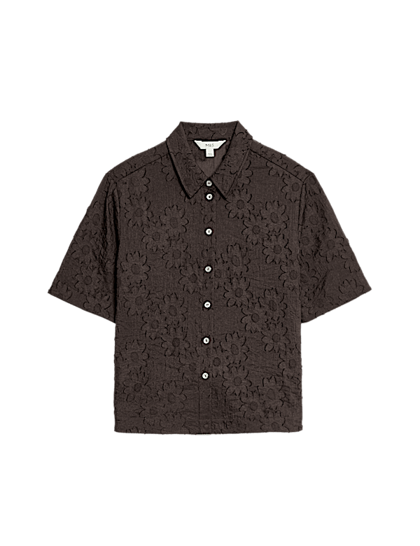 Floral Jacquard Shirt