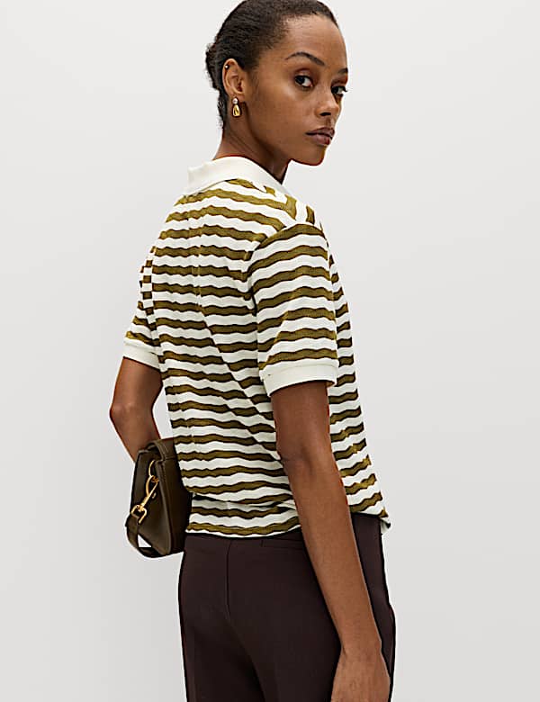 Striped Polo Shirt