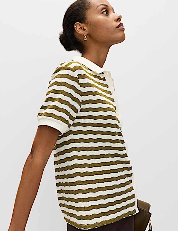 Striped Polo Shirt
