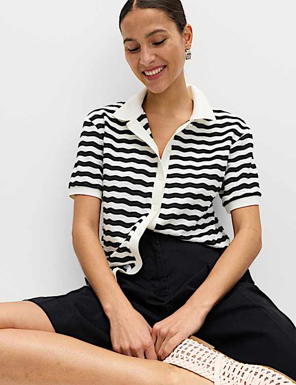 Polo &agrave; rayures - CH