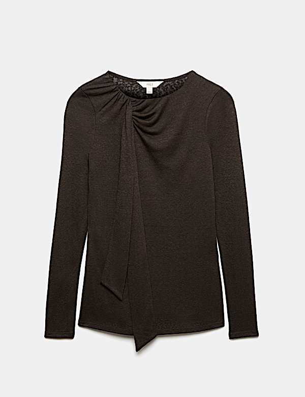 Tie Neck Fastening Top - IS