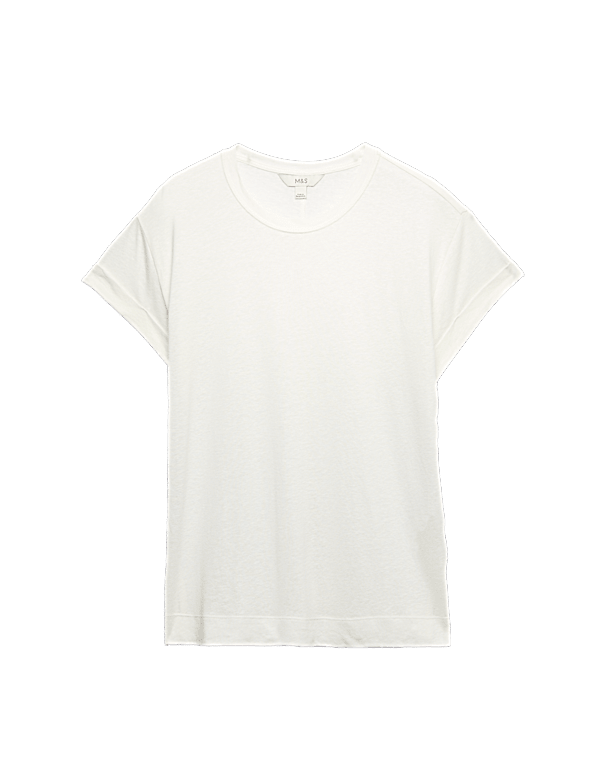 Linen Blend T-Shirt