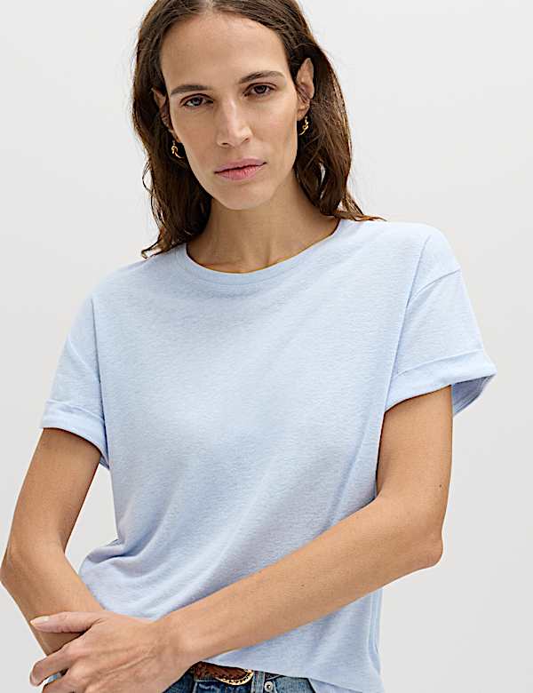 Linen Blend T-Shirt