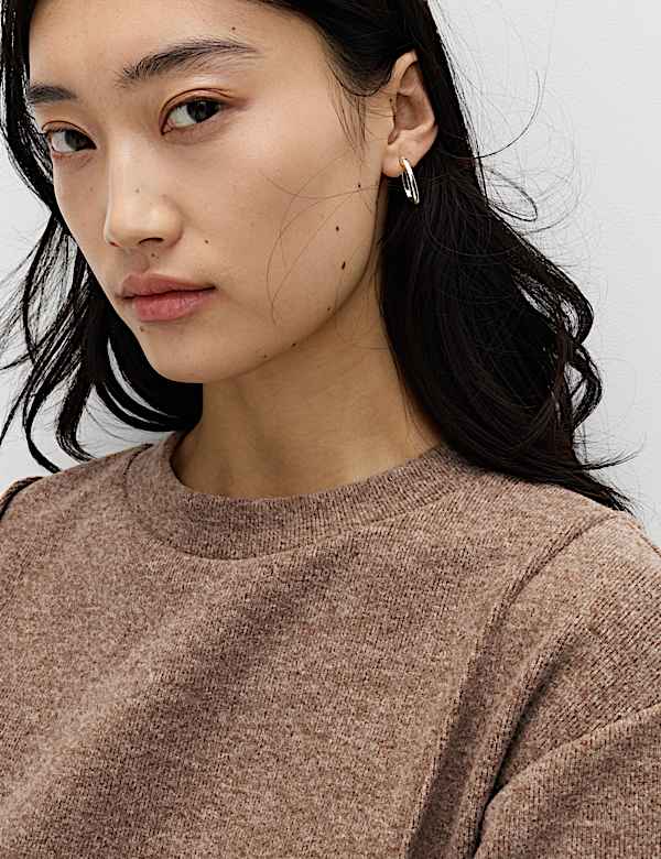 Short Sleeve Cosy Top With Cotton - CA