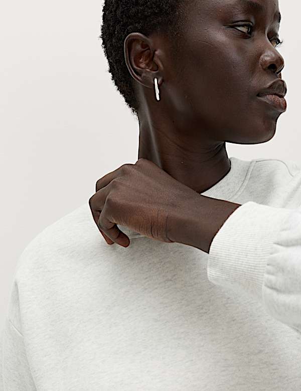 2 Pack Cotton Rich Crew Neck Sweatshirts - BN