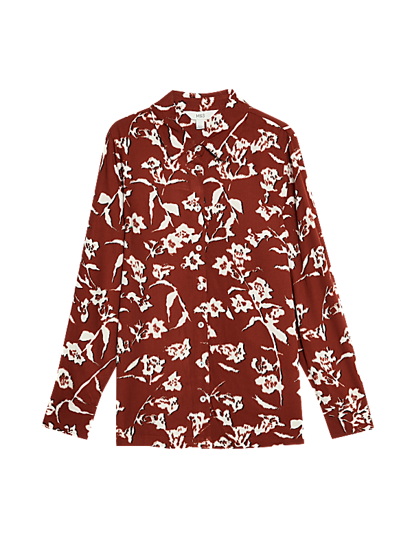 Printed Collared Shirt