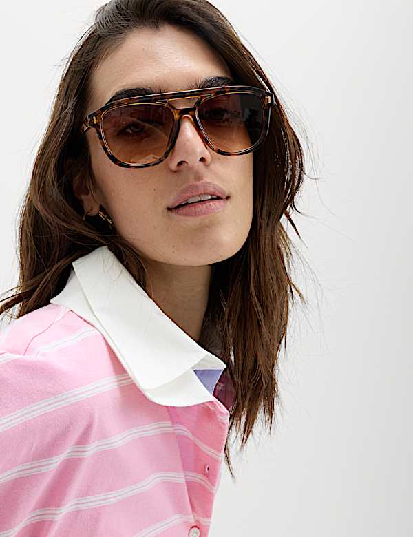 Pruhovan&yacute; ragby top z čist&eacute; bavlny - CZ