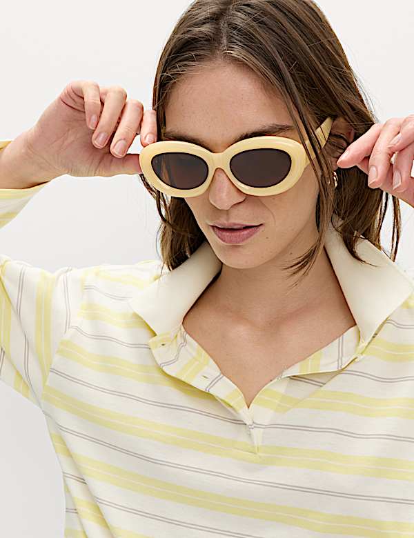 Pure Cotton Striped Rugby Top - CH