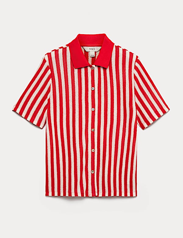 Striped Football Top