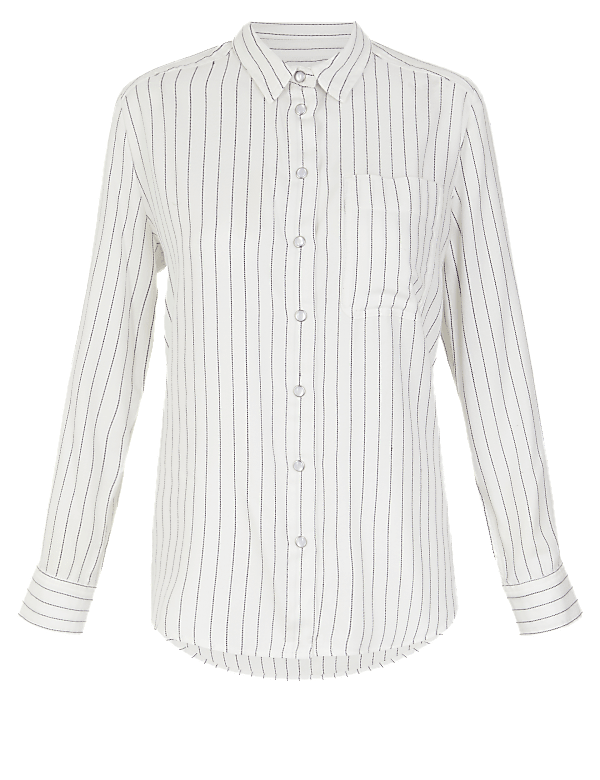 Striped Cosy Relaxed Fit Shirt