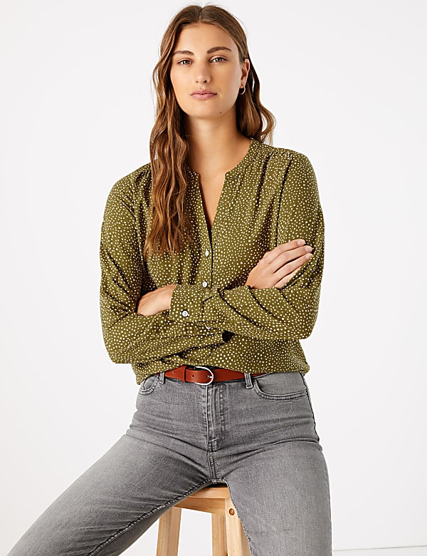 Polka Dot Blouse