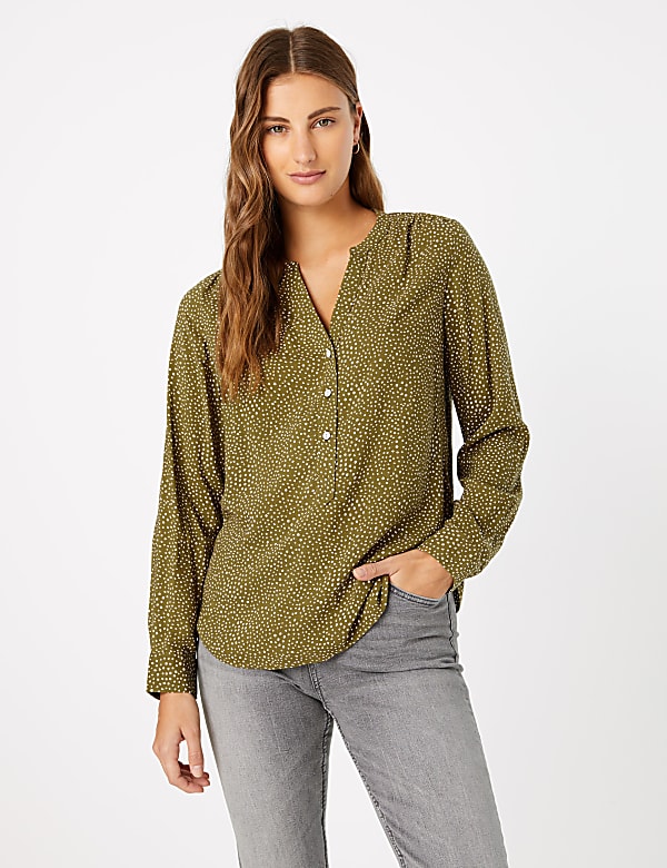 Polka Dot Blouse
