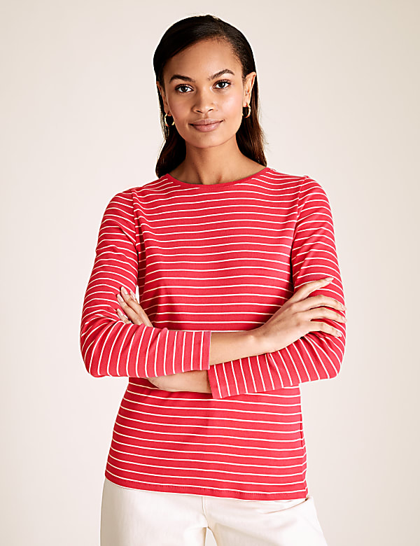 Pure Cotton Regular Fit Long Sleeve Top - CA