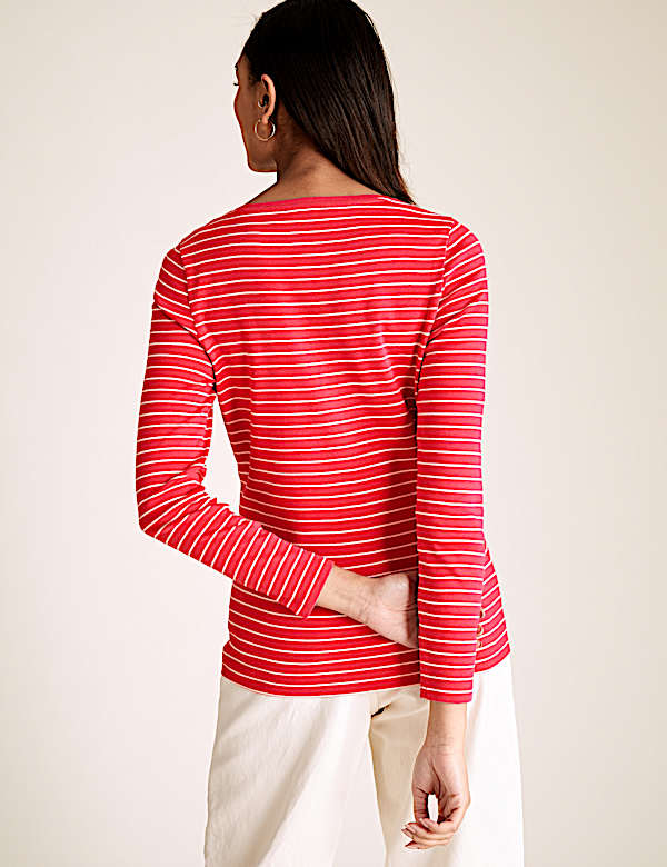 Pure Cotton Regular Fit Long Sleeve Top - CA