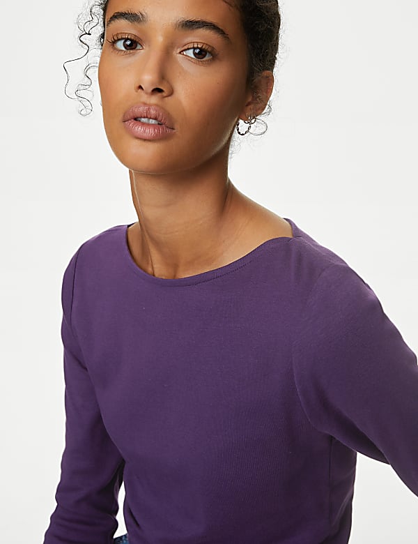 Pure Cotton Slim Fit Top