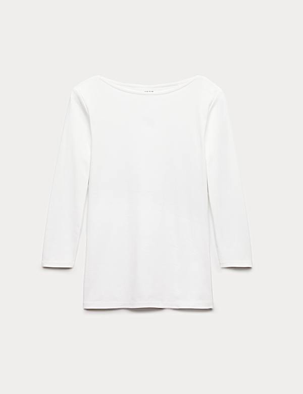 Pure Cotton Slim Fit Top - US