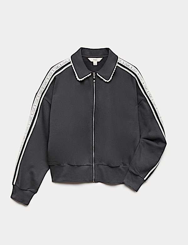 Cotton Rich Zip Track Jacket - RS