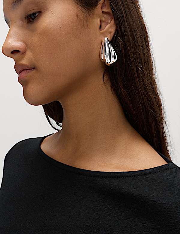 Top 100 % coton &agrave; col bateau - FR